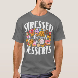 Camiseta Pastel de tarta horneada postre de galleta de tort