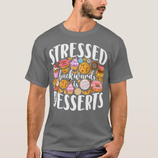 Camiseta Pastel de tarta horneada postre de galleta de tort