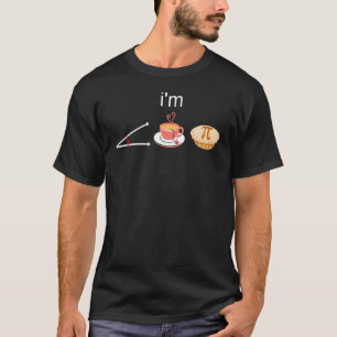 Camiseta pastel de té agudo té lindo pi día pi matemática d