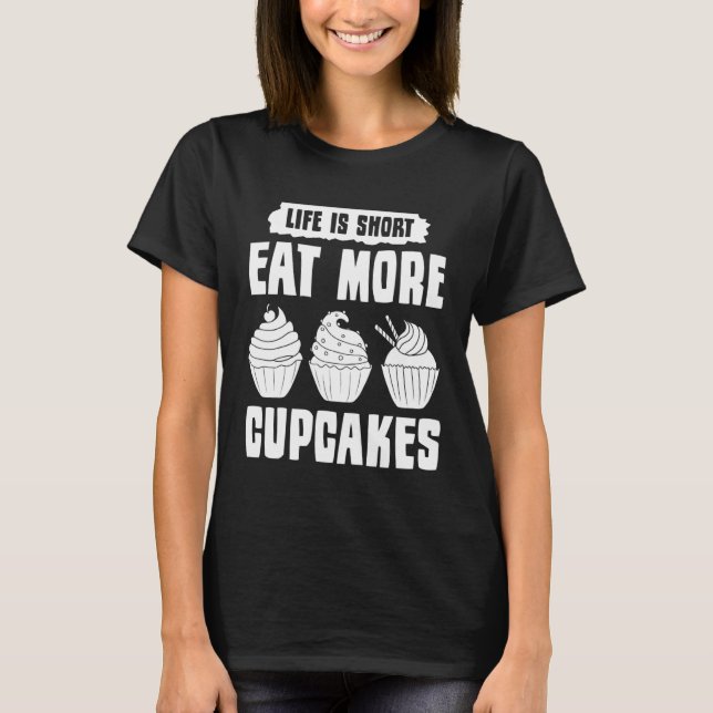 Camiseta Pastel de torta batiendo panadería panadería (Anverso)