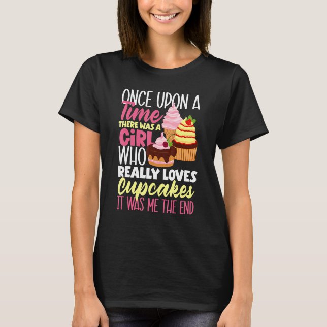 Camiseta Pastel de torta Chica (Anverso)