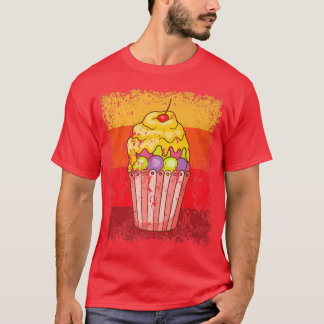 Camiseta Pastel de torta de pan panadería Pastel de retro 1