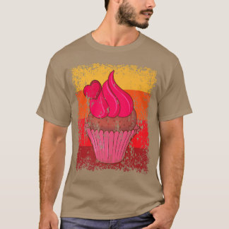 Camiseta Pastel de torta de pan panadería Pastel de retro 1