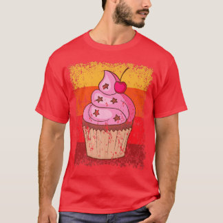 Camiseta Pastel de torta de pan panadería Pastel de retro 1