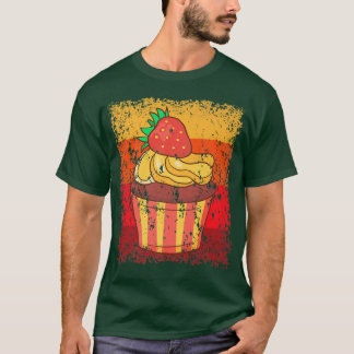 Camiseta Pastel de torta de pan panadería Pastel de retro 1