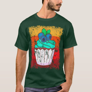 Camiseta Pastel de torta de pan panadería Pastel de retro 1