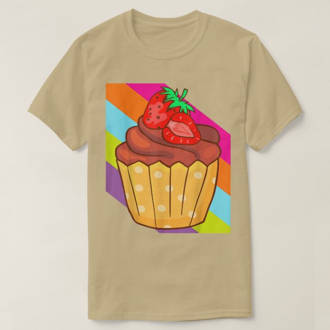 Camiseta Pastel de torta panadería Baker Cake Comida Delici (Diseño del anverso)