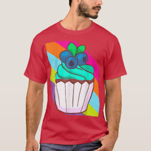 Camiseta Pastel de torta panadería Baker Cake Comida Delici