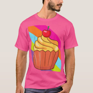 Camiseta Pastel de torta panadería Baker Cake Comida Delici