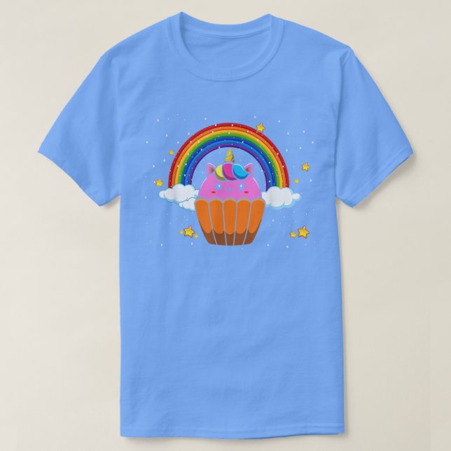 Camiseta Pastel De Unicornio Para Aficionados A La Panaderí (Diseño del anverso)