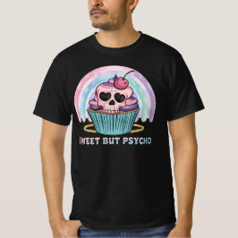 Camiseta Pastel dulce pero psíquico