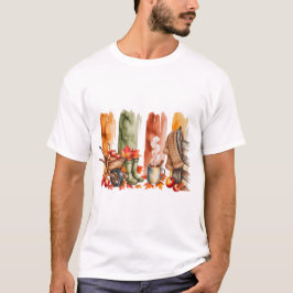 CAMISETA PASTEL FALL TEMÁTICO AUTUMN BRUSHSTROKES