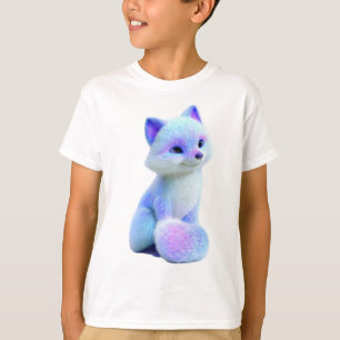 Camiseta Pastel Galaxy Arctic Fox Niños