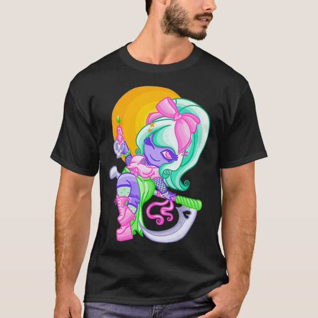 Camiseta Pastel Goth   Kawaii Goth Clothes  Goth Aesthetic  (Anverso)