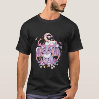 Camiseta Pastel Góthico Creepy Oculto Satanico Jackalope Ka