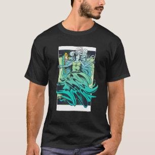 Camiseta Pastel Góthico Tarot de Fantasmas Punk Espeluznant