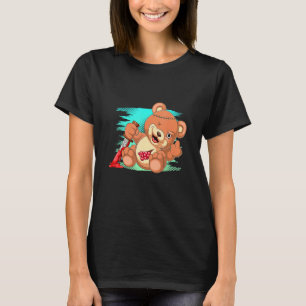 Camiseta Pastel Gótico Malvado Animal Asombroso Teddy Bear