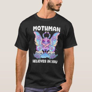 Camiseta Pastel Gótico Mothman Te Cree Cryptid Gótico