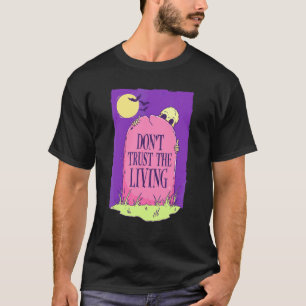 Camiseta Pastel Gótico no confíe en la tumba viva del esque