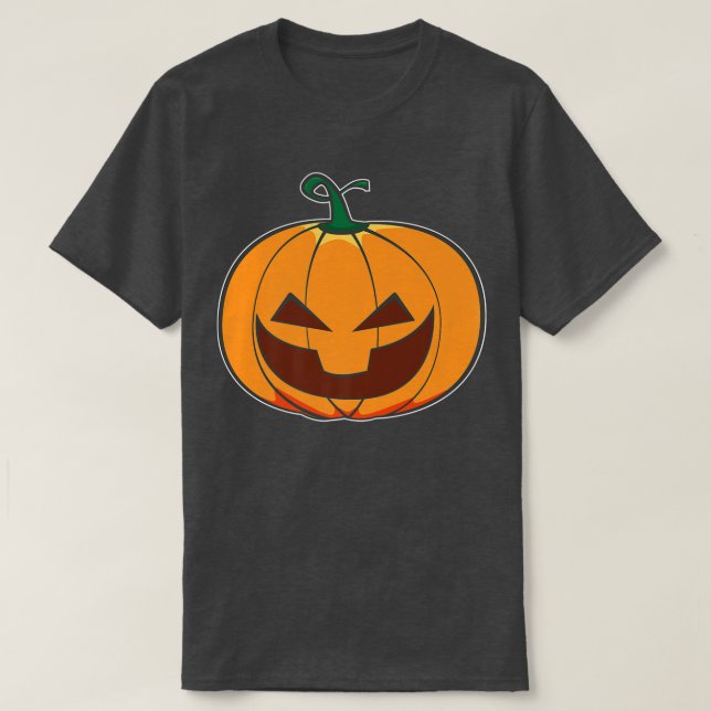 Camiseta Pastel Gótico Nu Halloween Cumpkin Jackolantern (Diseño del anverso)