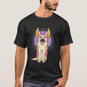Camiseta Pastel Gótico Pastel Pastor Alemán Perro Gsd Kawai