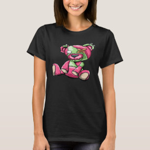 Camiseta Pastel gótico Teddy Bear Creepy Voodoo 6