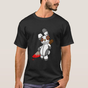 Camiseta Pastel Gótico Voodoo Doll Rabbit