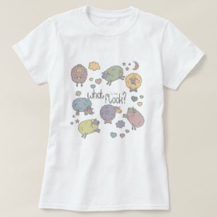 Camiseta Pastel Gracioso Pun ¿Qué Pascua la oveja?