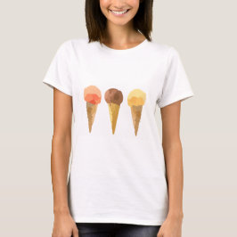 Camiseta Pastel helado sorbet de verano