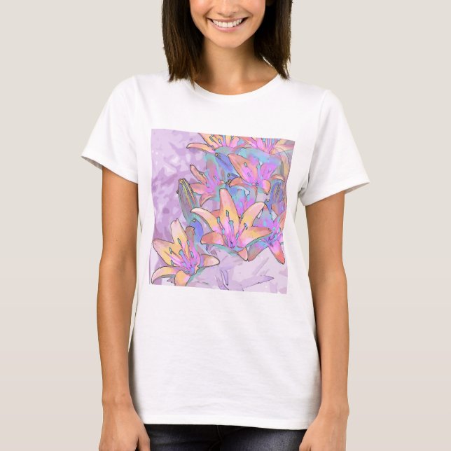 Camiseta Pastel Lily Love (Anverso)