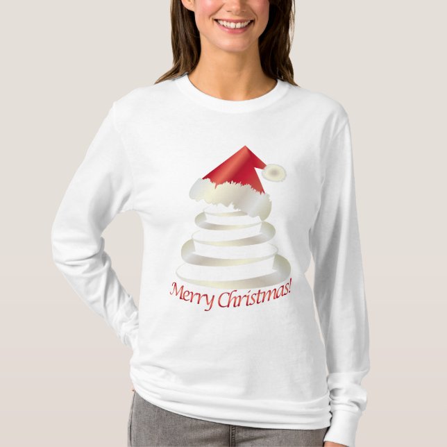 Camiseta Pastel para Santa (Anverso)