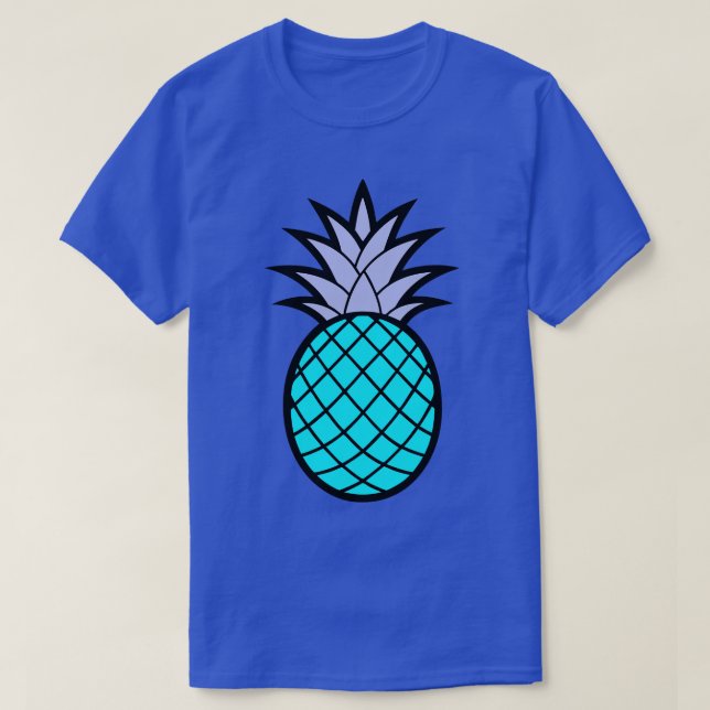 Camiseta Pastel Pineapple TShirt (Diseño del anverso)