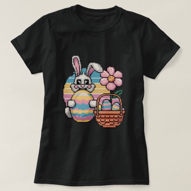 Camiseta Pastel Pixelation (Diseño del anverso)
