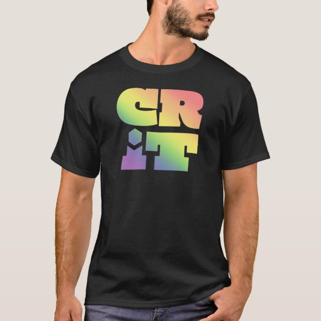 Camiseta ¡Pastel Pride-CRIT! (Anverso)