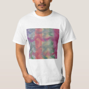 Camiseta Pastel Resumen Arte