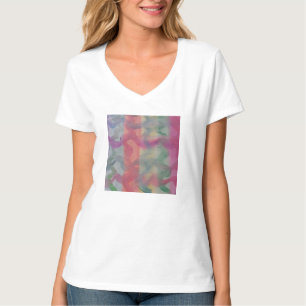 Camiseta Pastel Resumen Arte