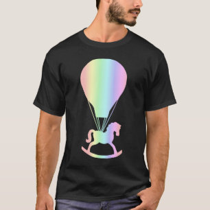 Camiseta Pastel Rockear Hípica Niños Nursera Balón de Aire