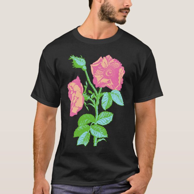 Camiseta Pastel Rosa (Anverso)