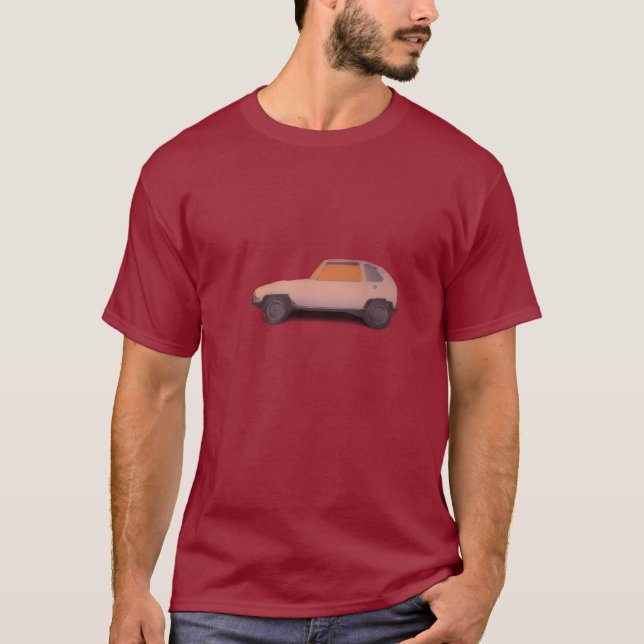 Camiseta Pastel Sunset Car Dream T-Shirt (Anverso)