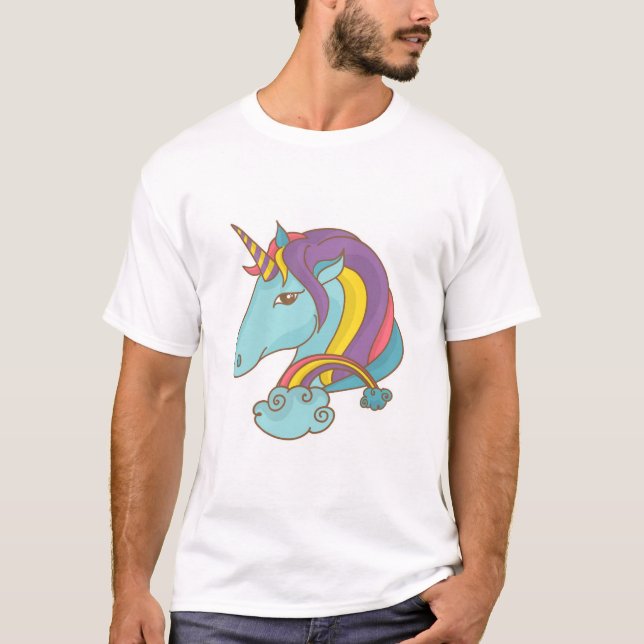 Camiseta Pastel Unicorn (Anverso)