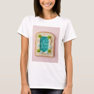Camiseta Pastel Vaporwave Pool Toast