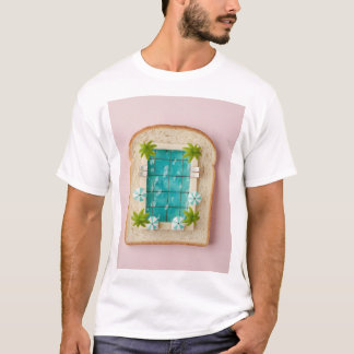 Camiseta Pastel Vaporwave Pool Toast