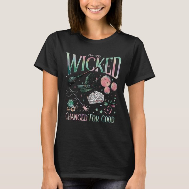 Camiseta Pastel Witchcore Magic Art, Gorra encantado Broom  (Anverso)