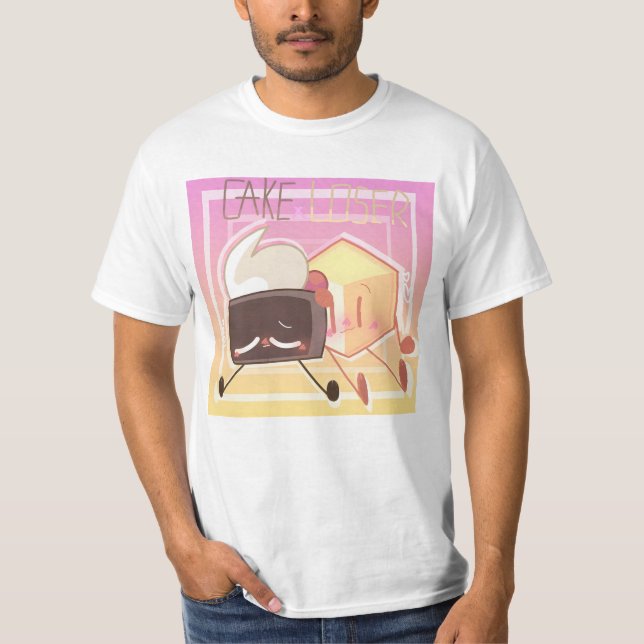 Camiseta Pastel y perdedora - pastel bfb (Anverso)