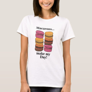 Camiseta Pastelería de Macarrones Chef de Panadería