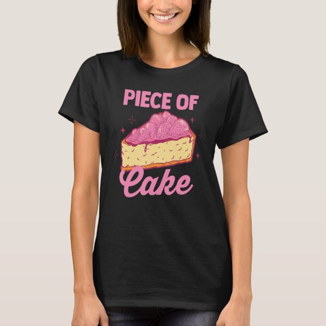 Camiseta Pastelero Chef Baker Foodie Dessert Lover Pieza De (Anverso)