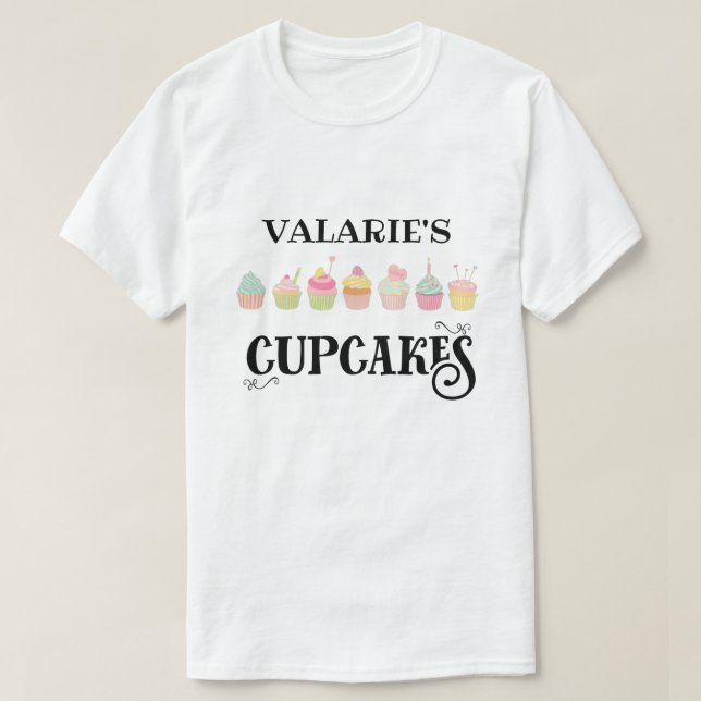 Camiseta Pasteles  (Diseño del anverso)
