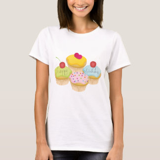 Camiseta Pasteles de cumpleaños