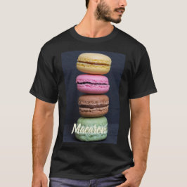 Camiseta Pasteles de Macaron para regalo dulce