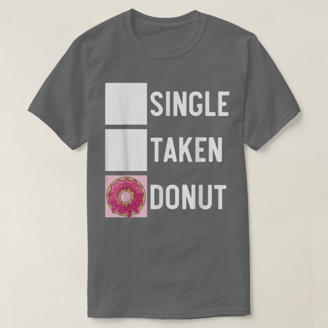 Camiseta Pasteles de nueces de donut de una sola toma de co (Diseño del anverso)